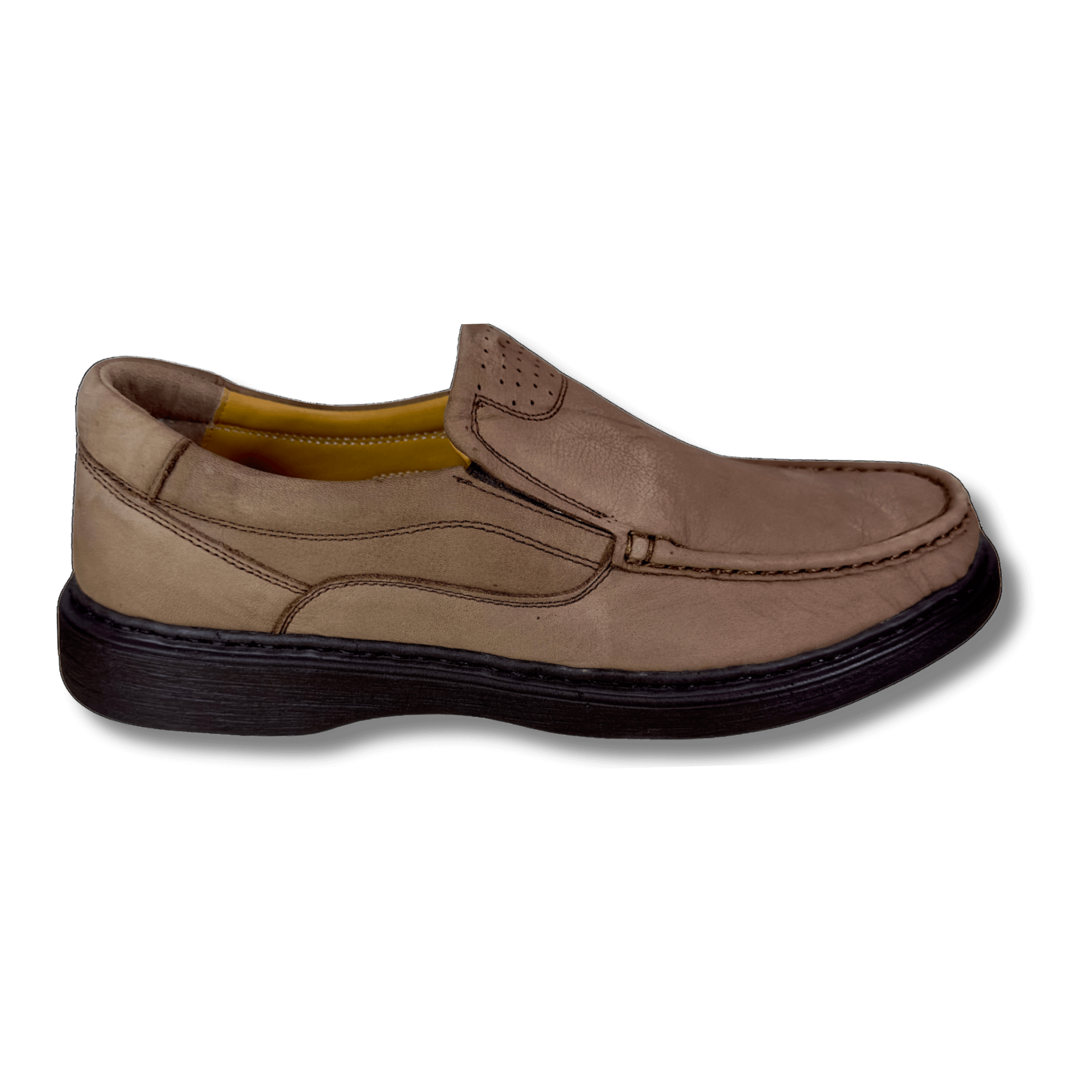 BLACK SAFİR Kum Beji Loafer Ayakkabı