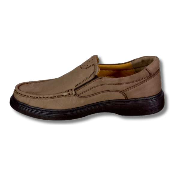 BLACK SAFİR Kum Beji Loafer Ayakkabı
