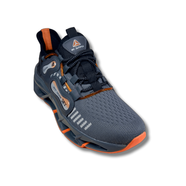 MC Jamper 2277 Füme Oranj Amortisör Tabanlı Bağcıklı Erkek Spor Ayakkabı