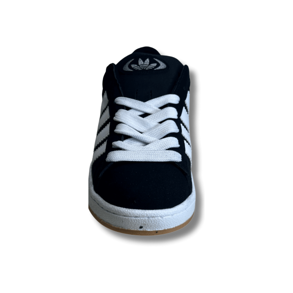 BUMERİX Siyah Beyaz Şeritli Erkek Sneaker Spor Ayakkabı