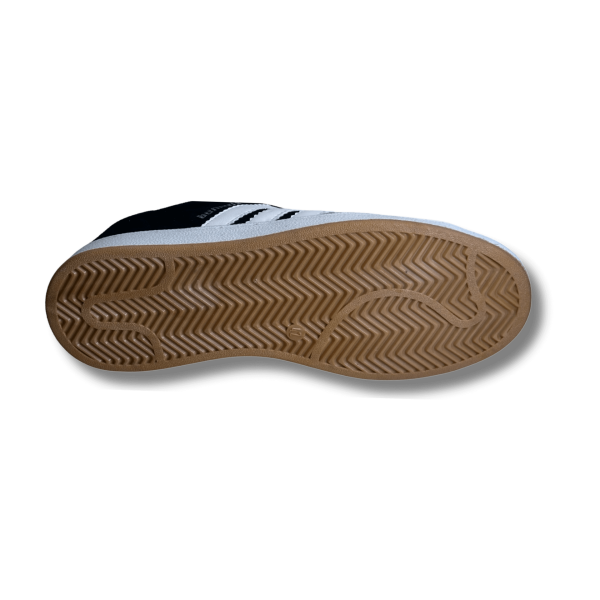 BUMERİX Siyah Beyaz Şeritli Erkek Sneaker Spor Ayakkabı