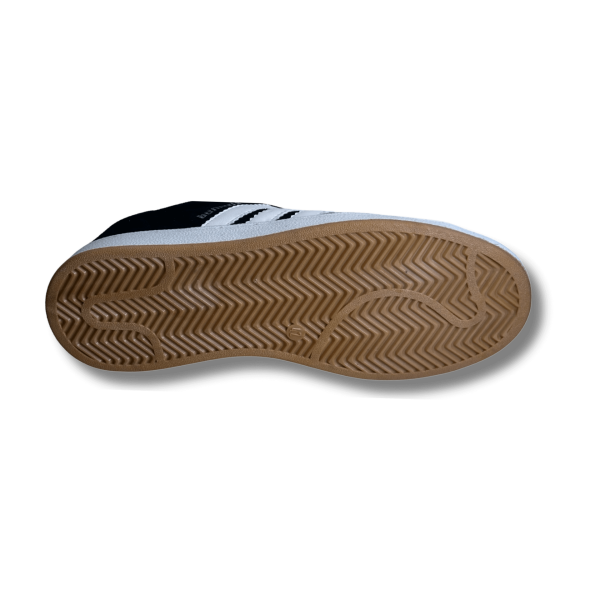 BUMERİX Siyah Beyaz Şeritli Erkek Sneaker Spor Ayakkabı